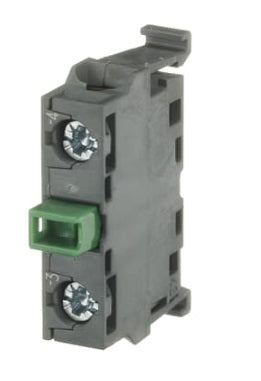 Bloque de Contacto 1 NA, para Boton Modular,Modelo MCB-10B, 1 Contacto Normalmente Abierto Para Botonera