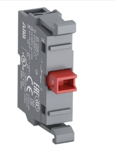 Bloque de Contacto 1 NC, para Boton Modular, Modelo MCB-01, 1 Contacto Normalmente Cerrado