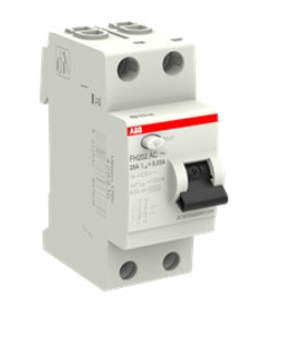 Interruptor Diferencial 2 Polos 63 A/ 30 mA, Modelo FH202AC-63/0.03, Montaje Riel Din
