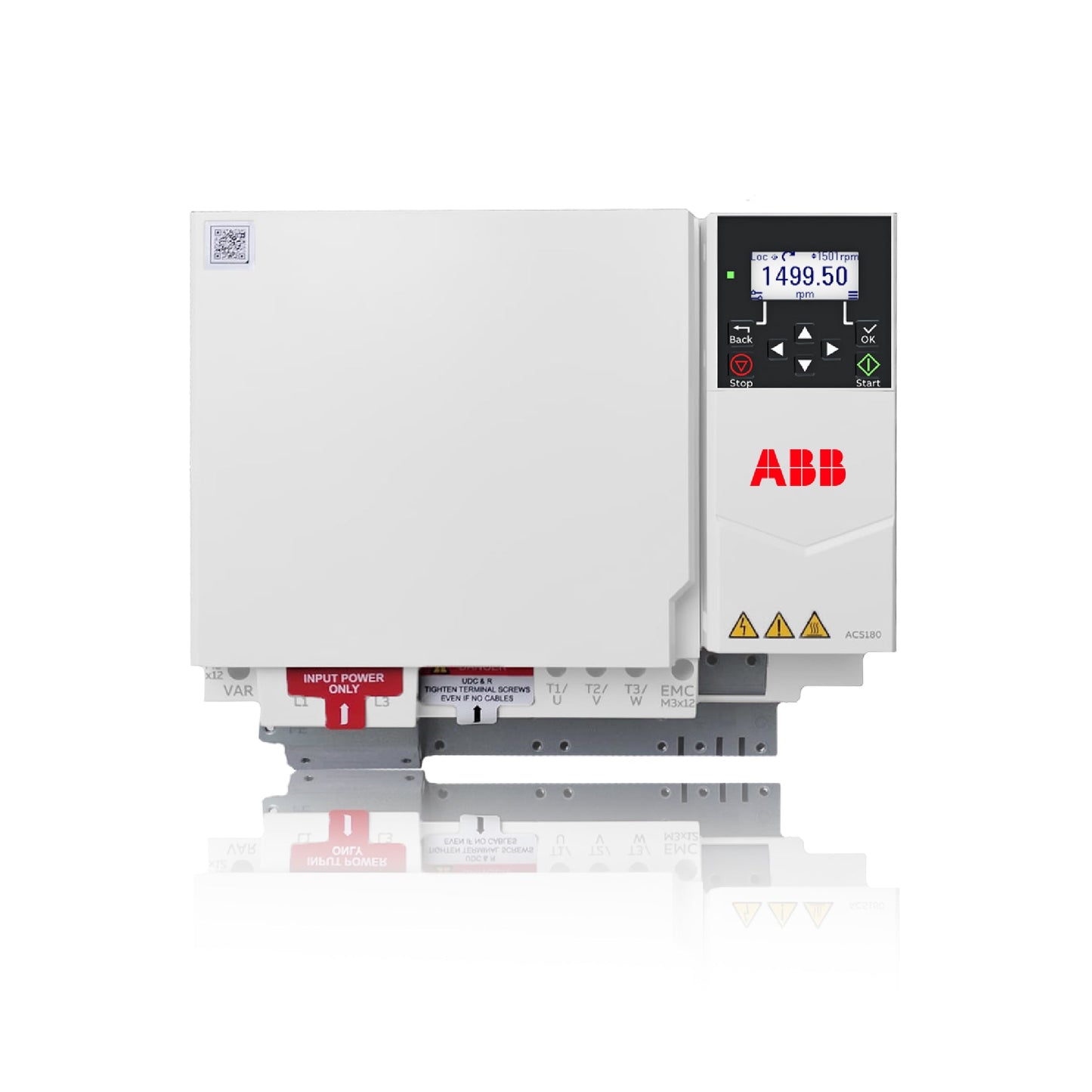 Variador de Frecuencia, Trifásico, 15Hp/15Hp, ACS180-04S-055A-2, 200 - 240 VAC, 46.2/50.2 Amperes