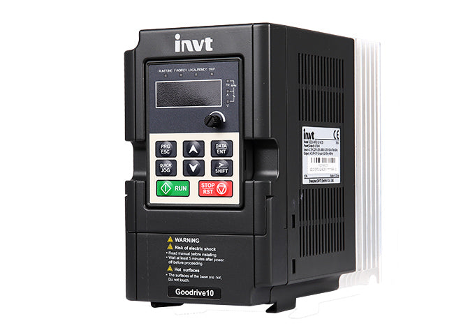 Variador de Frecuencia Marca INVT, Trifásico 3hp, GD10-2R2G-2-B, 220 - 240 VAC, 10.0 AMP