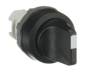 Boton Selector Modular de 3 Posiciones, No Iluminado, Modelo M3SS1-10B, Agregar Holder y Bloque de Contactos
