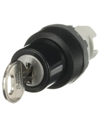 Boton Selector Modular con Llave Modelo M2SSK-101, Agregar Holder y Bloque de Contacto.