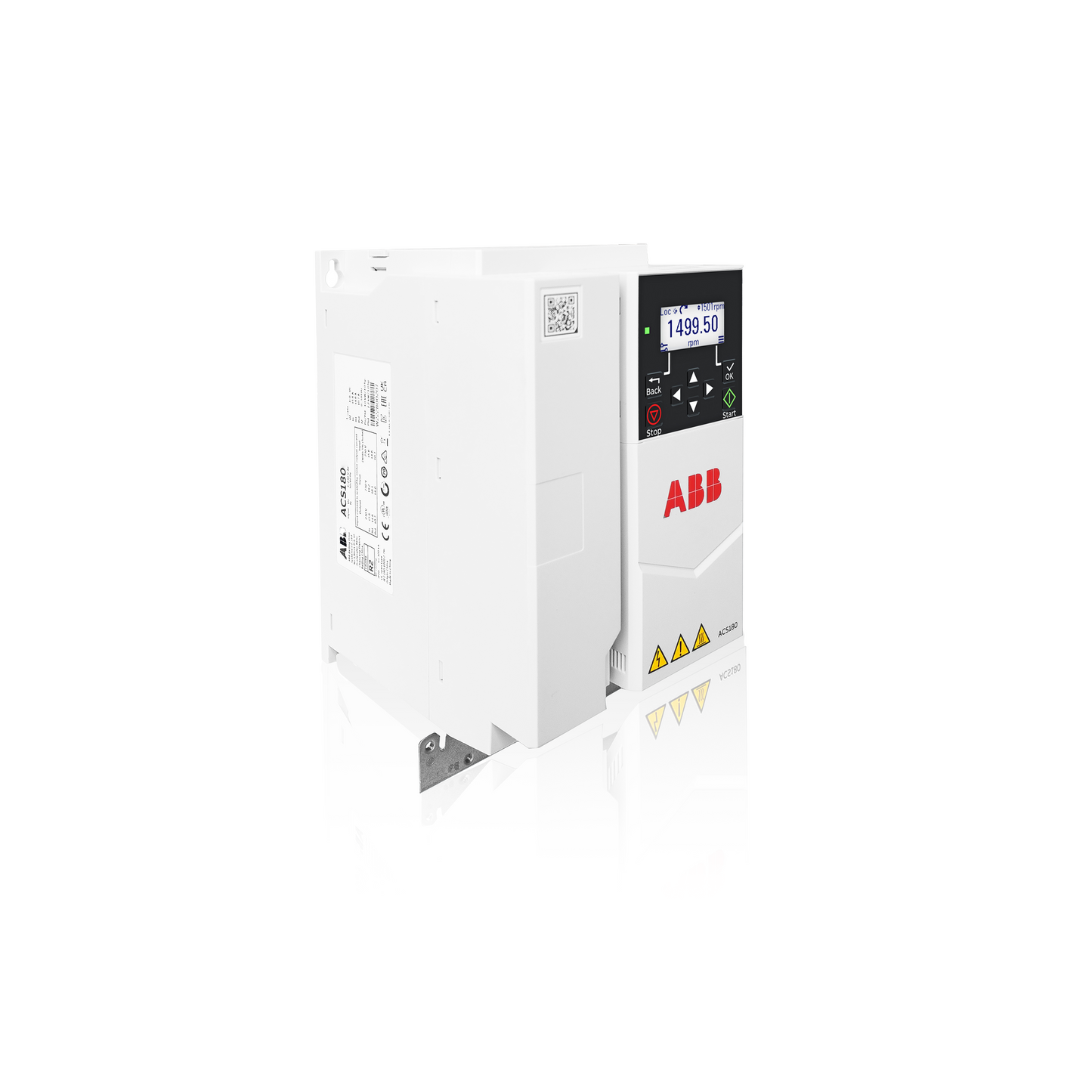 Variador de Frecuencia, Trifásico, 7.5Hp/10Hp, ACS180-04S-17A0-4, 380 - 480 VAC, 12.6/16.2 Amperes