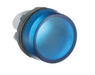Lampara Piloto Modular, Modelo ML1-100L, Color Azul, Agregar Holder y Bloque de Con LED