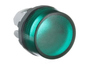 Lampara Piloto Modular, Modelo ML1-100G, Color Verde, Agregar Holder y Bloque de Con LED
