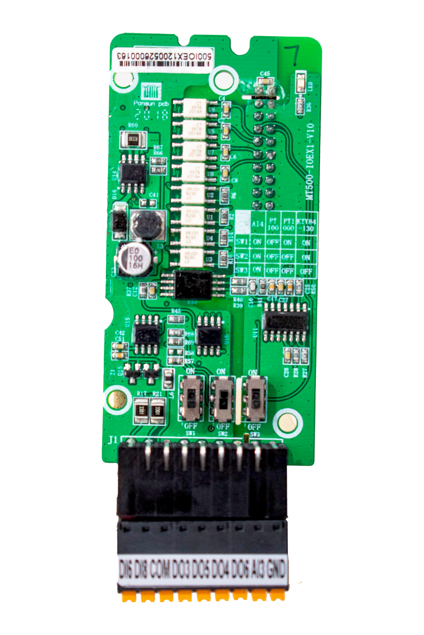 Modulo de E/S Marca Veikong para VFD500 ; Código MT500-IOEXT-V10