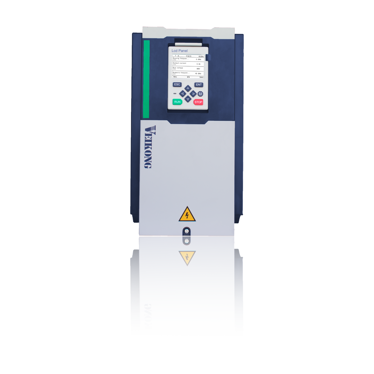 Variador de Frecuencia Marca Veikong  Monofásico 5 hp VFD500-4R0GS2B, 200 - 240 VAC, 17 AMP