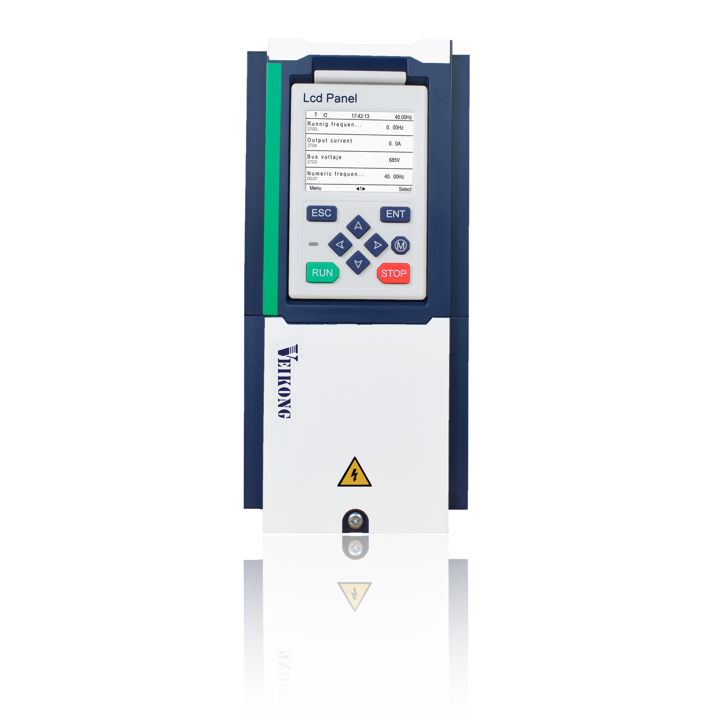 Variador de Frecuencia Marca Veikong Monofásico 1 hp VFD500-R75GS2B, 200 - 240 VAC, 5.6 AMP