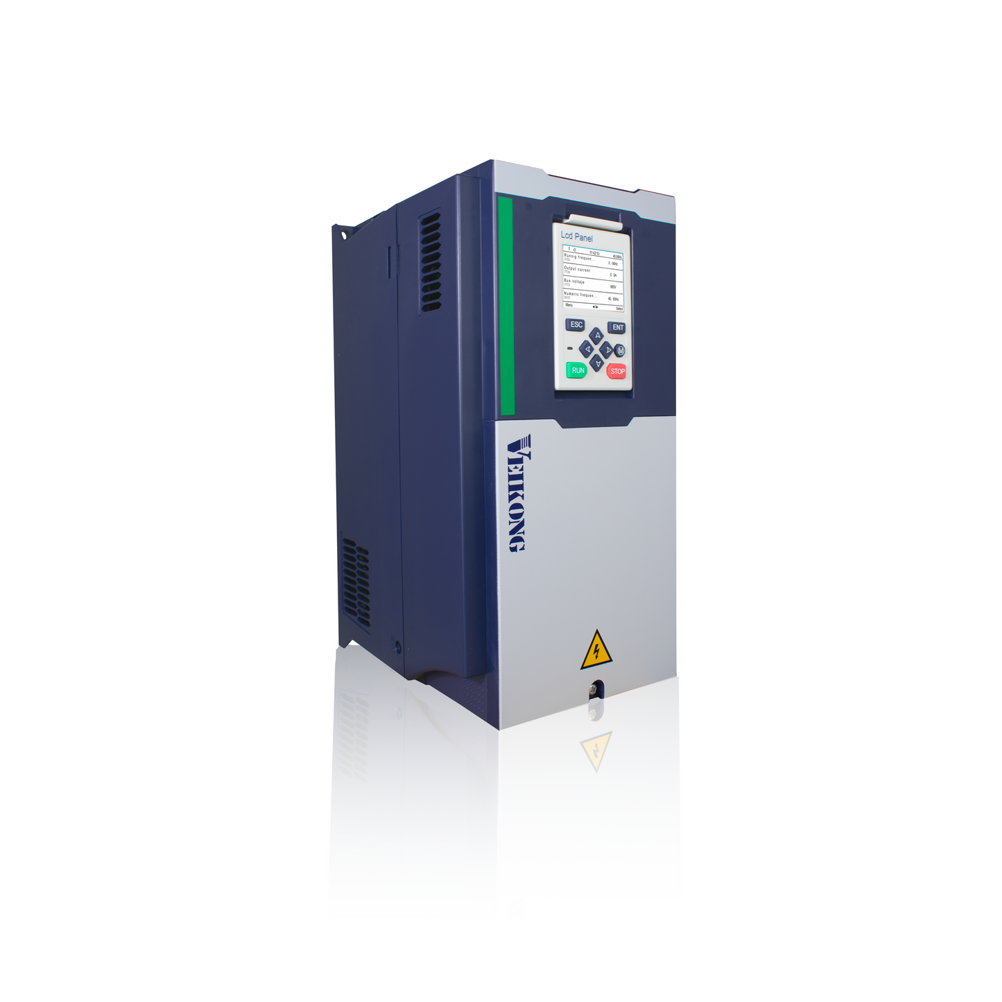 Variador de Frecuencia Marca Veikong Monofásico 7.5 hp VFD500-5R5GS2B, 200 - 240 VAC, 25 AMP