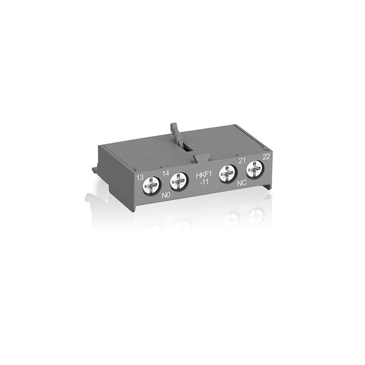 Contacto Auxiliar Frontal, Modelo HKF1-11, Incluye 1 NA + 1 NC, Para Guardamotor MS116